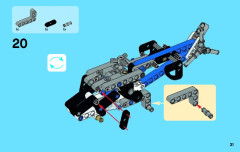 LEGO 42020 instructions page 31 – build guide