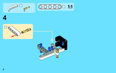 LEGO 42020 instructions page 4 – build guide
