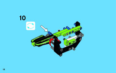 LEGO 42021 instructions page 10 – build guide