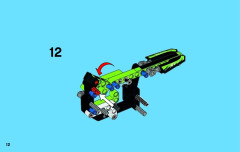 LEGO 42021 instructions page 12 – build guide