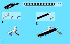 LEGO 42021 instructions page 14 – build guide