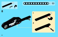 LEGO 42021 instructions page 18 – build guide