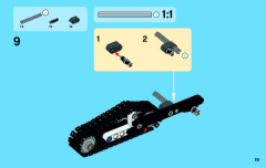 LEGO 42021 instructions page 19 – build guide