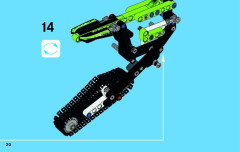 LEGO 42021 instructions page 20 – build guide