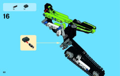 LEGO 42021 instructions page 22 – build guide