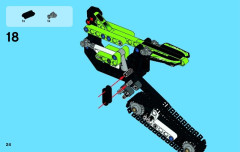 LEGO 42021 instructions page 24 – build guide