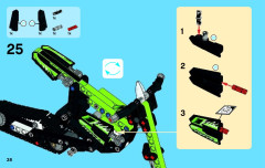 LEGO 42021 instructions page 38 – build guide