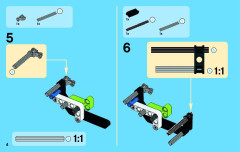 LEGO 42021 instructions page 4 – build guide