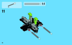 LEGO 42021 instructions page 10 – build guide