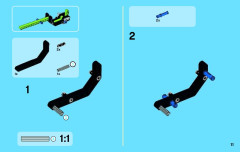 LEGO 42021 instructions page 11 – build guide