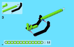 LEGO 42021 instructions page 12 – build guide