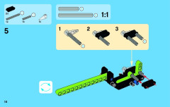 LEGO 42021 instructions page 14 – build guide