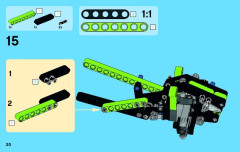 LEGO 42021 instructions page 20 – build guide