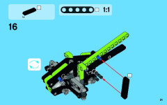 LEGO 42021 instructions page 21 – build guide