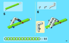 LEGO 42021 instructions page 23 – build guide