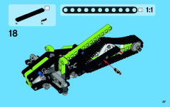 LEGO 42021 instructions page 27 – build guide