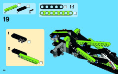 LEGO 42021 instructions page 28 – build guide