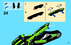 LEGO 42021 instructions page 33 – build guide