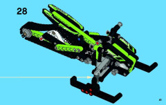 LEGO 42021 instructions page 41 – build guide