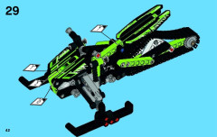 LEGO 42021 instructions page 42 – build guide