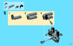 LEGO 42021 instructions page 5 – build guide