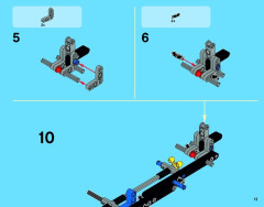 LEGO 42022 instructions page 11 – build guide