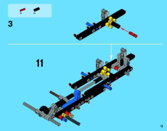 LEGO 42022 instructions page 13 – build guide