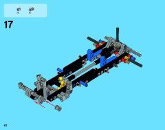 LEGO 42022 instructions page 22 – build guide