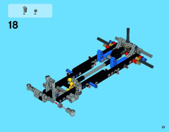 LEGO 42022 instructions page 23 – build guide