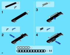 LEGO 42022 instructions page 28 – build guide