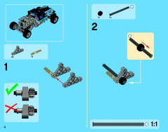 LEGO 42022 instructions page 4 – build guide