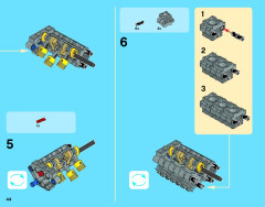 LEGO 42022 instructions page 44 – build guide