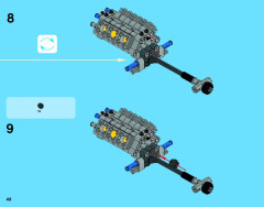 LEGO 42022 instructions page 48 – build guide