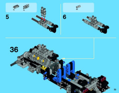 LEGO 42022 instructions page 53 – build guide