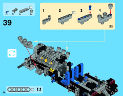LEGO 42022 instructions page 56 – build guide