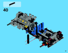 LEGO 42022 instructions page 57 – build guide
