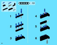 LEGO 42022 instructions page 58 – build guide