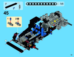 LEGO 42022 instructions page 63 – build guide