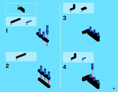 LEGO 42022 instructions page 65 – build guide