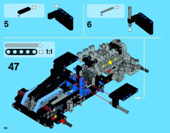 LEGO 42022 instructions page 66 – build guide