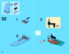 LEGO 42022 instructions page 72 – build guide