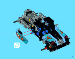 LEGO 42022 instructions page 73 – build guide