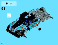 LEGO 42022 instructions page 74 – build guide