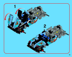 LEGO 42022 instructions page 75 – build guide