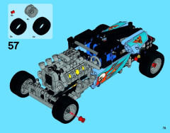 LEGO 42022 instructions page 79 – build guide