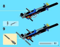 LEGO 42022 instructions page 9 – build guide