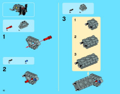 LEGO 42022 instructions page 10 – build guide