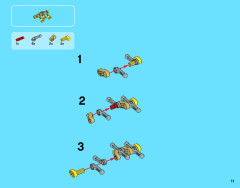 LEGO 42022 instructions page 11 – build guide