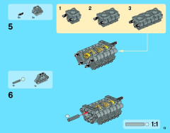 LEGO 42022 instructions page 13 – build guide