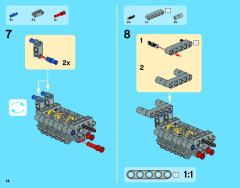 LEGO 42022 instructions page 14 – build guide